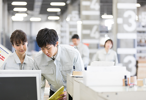 顧客起点での生産管理と検品