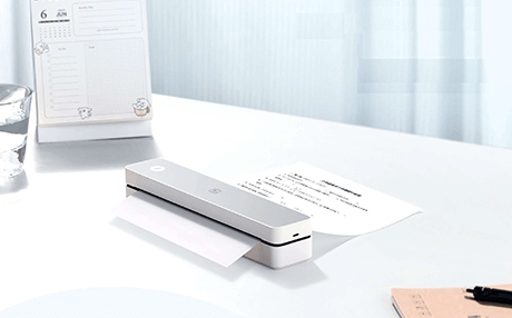 感熱式A4モバイルプリンター